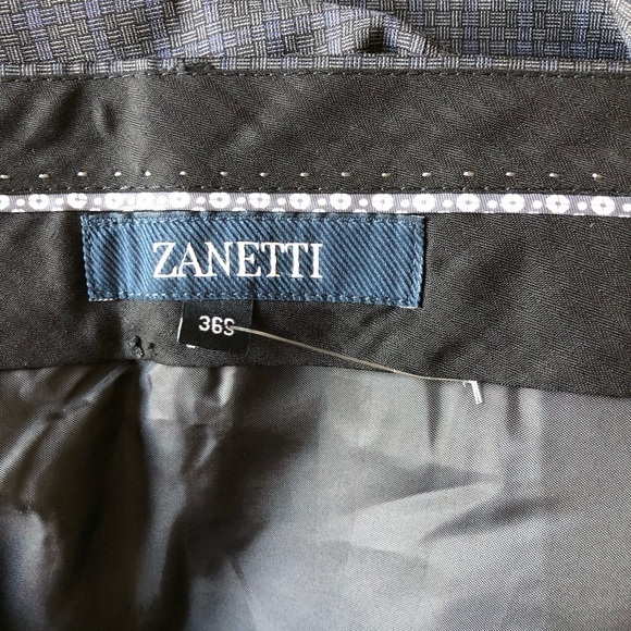 Zanetti Mens NWOT Dress Slacks 36S - Picture 4 of 11